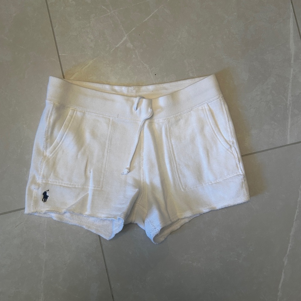 Ralph Lauren White Women's Shorts (part of matching set)